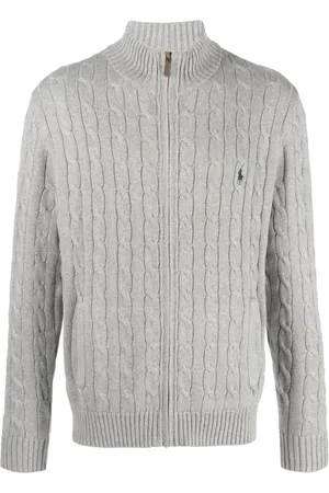 Ralph Lauren Heren, Truien, Grijs, Maat: 2XL Katoen