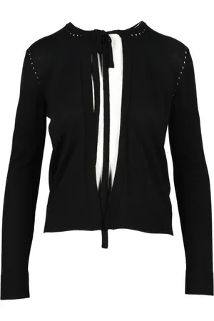 BALLANTYNE Dames, Truien, Zwart, Maat: M Viscose