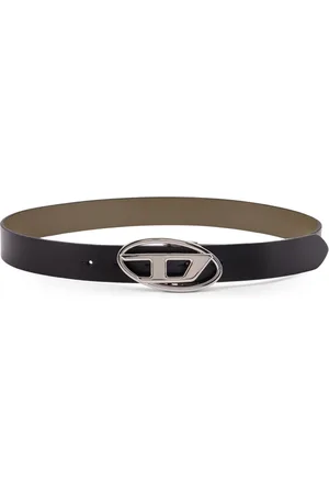 Diesel Dames, Accessoires, Zwart, Maat: 90 CM Leer