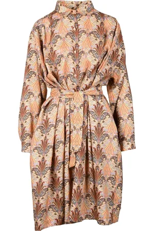 Etro Dames, Jurken, , Maat: L Zijde
