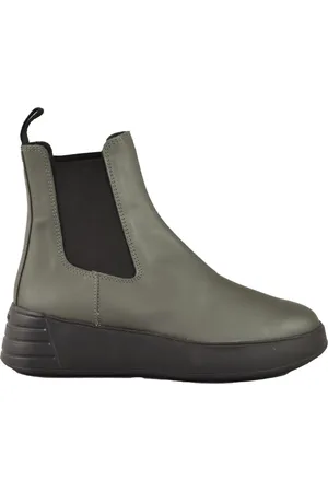 Hogan Dames, Schoenen, Groen, Maat: 35 EU Leer