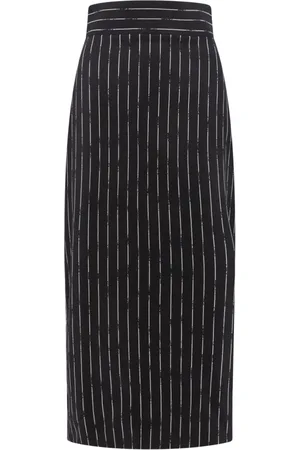 Alexander McQueen Dames, Rokken, Zwart, Maat: XS Wol