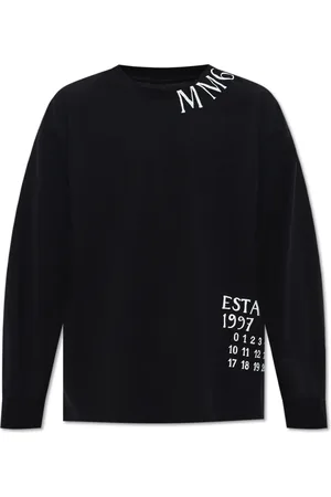 Maison Margiela Heren, Tops, Zwart, Maat: M Katoen