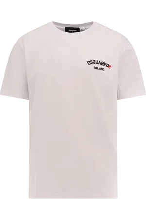 Dsquared2 Heren, Tops, Wit, Maat: M Katoen