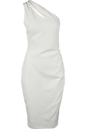 ACCESS FASHION Dames, Jurken, Wit, Maat: L Spandex