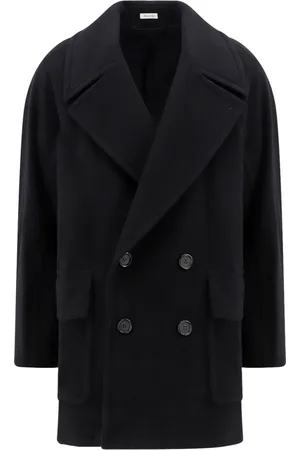 Alexander McQueen Heren, Mantels, Zwart, Maat: S Wol