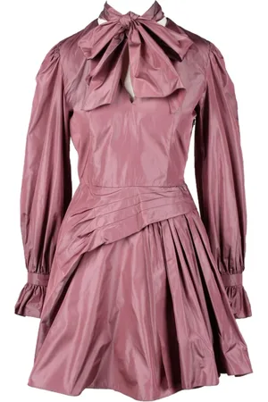 Alberta Ferretti Dames, Jurken, Paars, Maat: XS Zijde