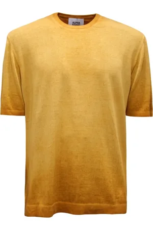 ALPHA STUDIO Heren, Tops, Geel, Maat: 2XL