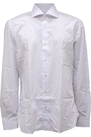 BARBA Heren, Overhemden, Blauw, Maat: 3XL