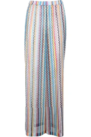 Missoni Dames, Broeken, Veelkleurig, Maat: M Poliester