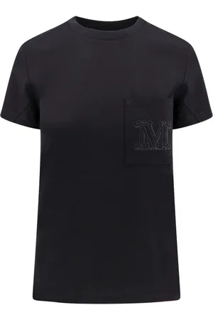 Max Mara Dames, Tops, Zwart, Maat: XS Katoen