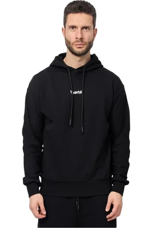 DISCLAIMER Heren, Sweatshirts & Hoodies, Zwart, Maat: L Katoen