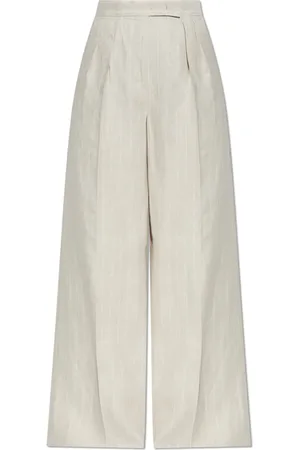 Max Mara Dames, Broeken, , Maat: 2XS Linnen