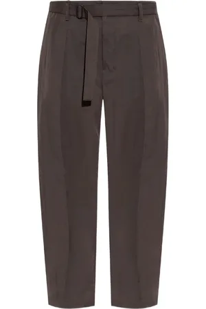 LEMAIRE Dames, Broeken, Bruin, Maat: XS