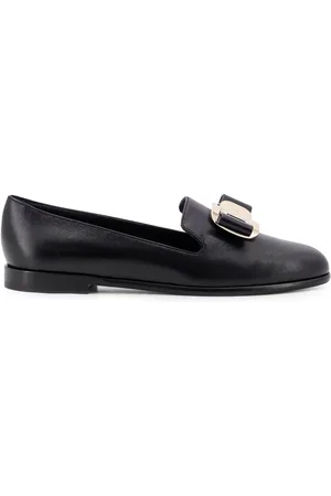 Salvatore Ferragamo Dames, Schoenen, Zwart, Maat: 36 1/2 EU Leer