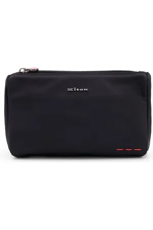 Kiton Heren, Tassen, Zwart, Maat: ONE Size Nylon