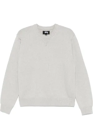 STUSSY Heren, Sweatshirts & Hoodies, Grijs, Maat: S