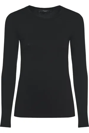 Max Mara Dames, Tops, Zwart, Maat: S
