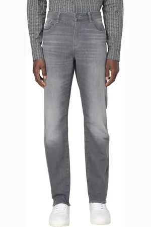 Armani Exchange Heren, Jeans, Grijs, Maat: W33 Denim