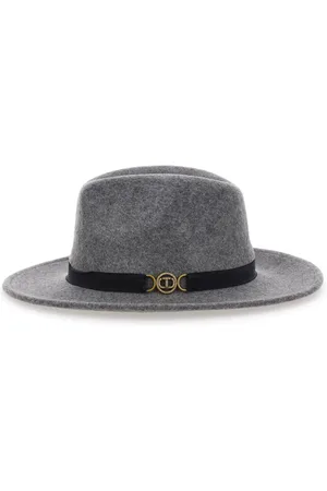 Twin-Set Dames, Accessoires, Grijs, Maat: ONE Size Wol