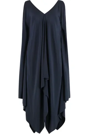 GIANLUCA CAPANNOLO Dames, Jurken, Blauw, Maat: M Zijde