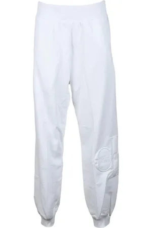Calvin Klein Dames, Broeken, Wit, Maat: XS Katoen