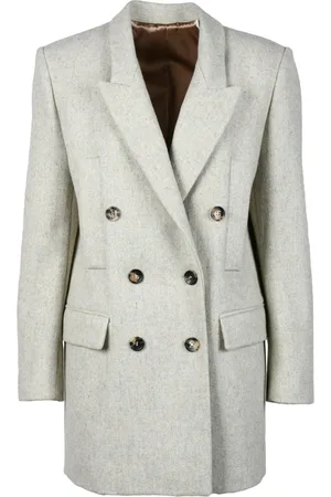Isabel Marant Dames, Mantels, , Maat: L Wol