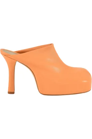 Bottega Veneta Dames, Schoenen, Oranje, Maat: 39 EU Leer