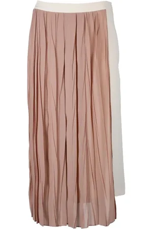 SEMICOUTURE Dames, Rokken, Roze, Maat: M Zijde