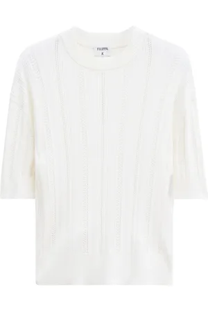 Filippa K Dames, Truien, Wit, Maat: XS