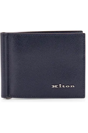 Kiton Heren, Accessoires, Blauw, Maat: ONE Size Leer