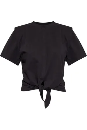 Isabel Marant Dames, Tops, Zwart, Maat: XS Katoen