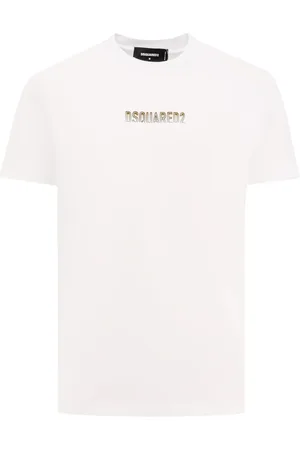 Dsquared2 Heren, Tops, Wit, Maat: 2XL Katoen