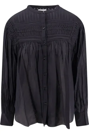 Isabel Marant Dames, Blouses & Shirts, Zwart, Maat: S Katoen