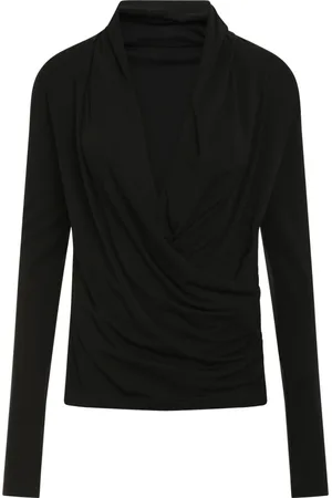 Totême Dames, Blouses & Shirts, Zwart, Maat: M Jersey