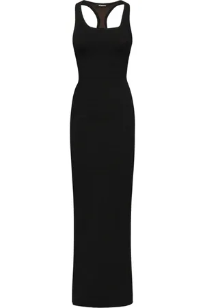 Jacquemus Dames, Jurken, Zwart, Maat: S Viscose