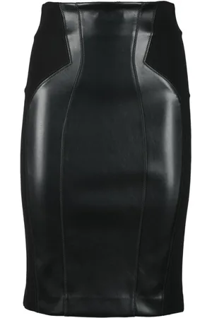 Guess Dames, Rokken, Zwart, Maat: L