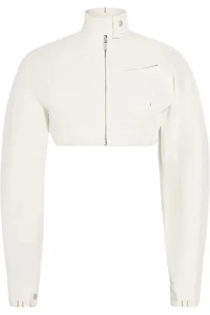 Jacquemus Dames, Jassen, Wit, Maat: S Denim