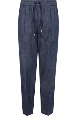 Jacob Cohen Heren, Broeken, Blauw, Maat: S Denim