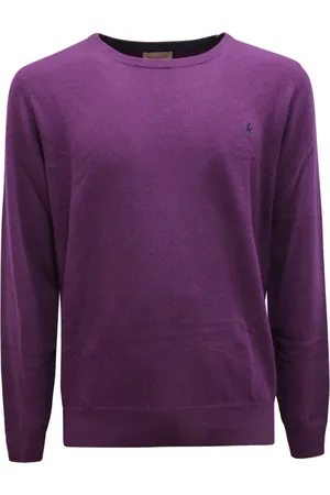 BROOKSFIELD Heren, Truien, Paars, Maat: XL Wol
