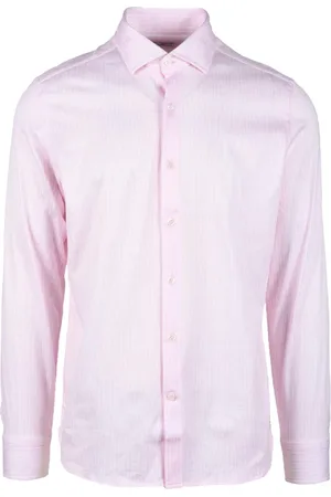 SONRISA Heren, Overhemden, Roze, Maat: 4XL Katoen