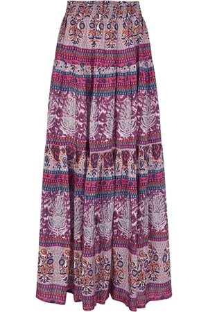 Lollys Laundry Dames, Rokken, Veelkleurig, Maat: 2XL