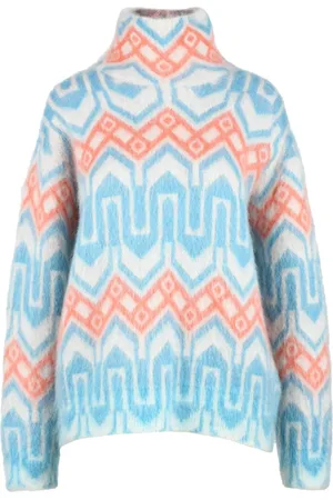 Moncler Dames, Truien, Blauw, Maat: S Wol