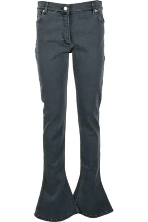 MAGDA BUTRYM Dames, Jeans, Grijs, Maat: M Katoen