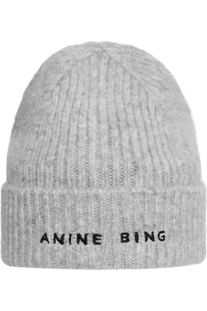 ANINE BING Dames, Accessoires, Grijs, Maat: ONE Size Wol