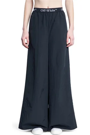 OFF-WHITE Dames, Broeken, Zwart, Maat: XS Nylon