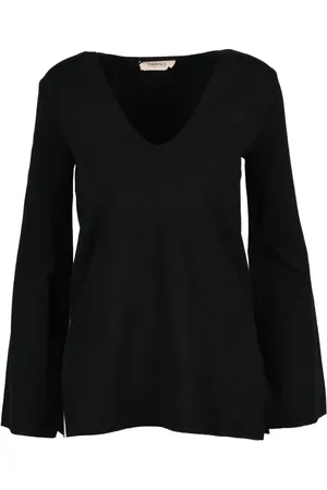 Twin-Set Dames, Truien, Zwart, Maat: S Viscose