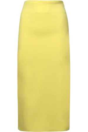 Jacquemus Dames, Rokken, Geel, Maat: XS Viscose
