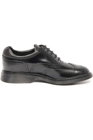 Hogan Heren, Schoenen, Zwart, Maat: 40 1/2 EU