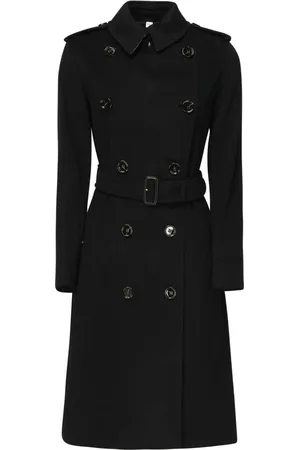 Burberry Dames, Mantels, Zwart, Maat: 3XS